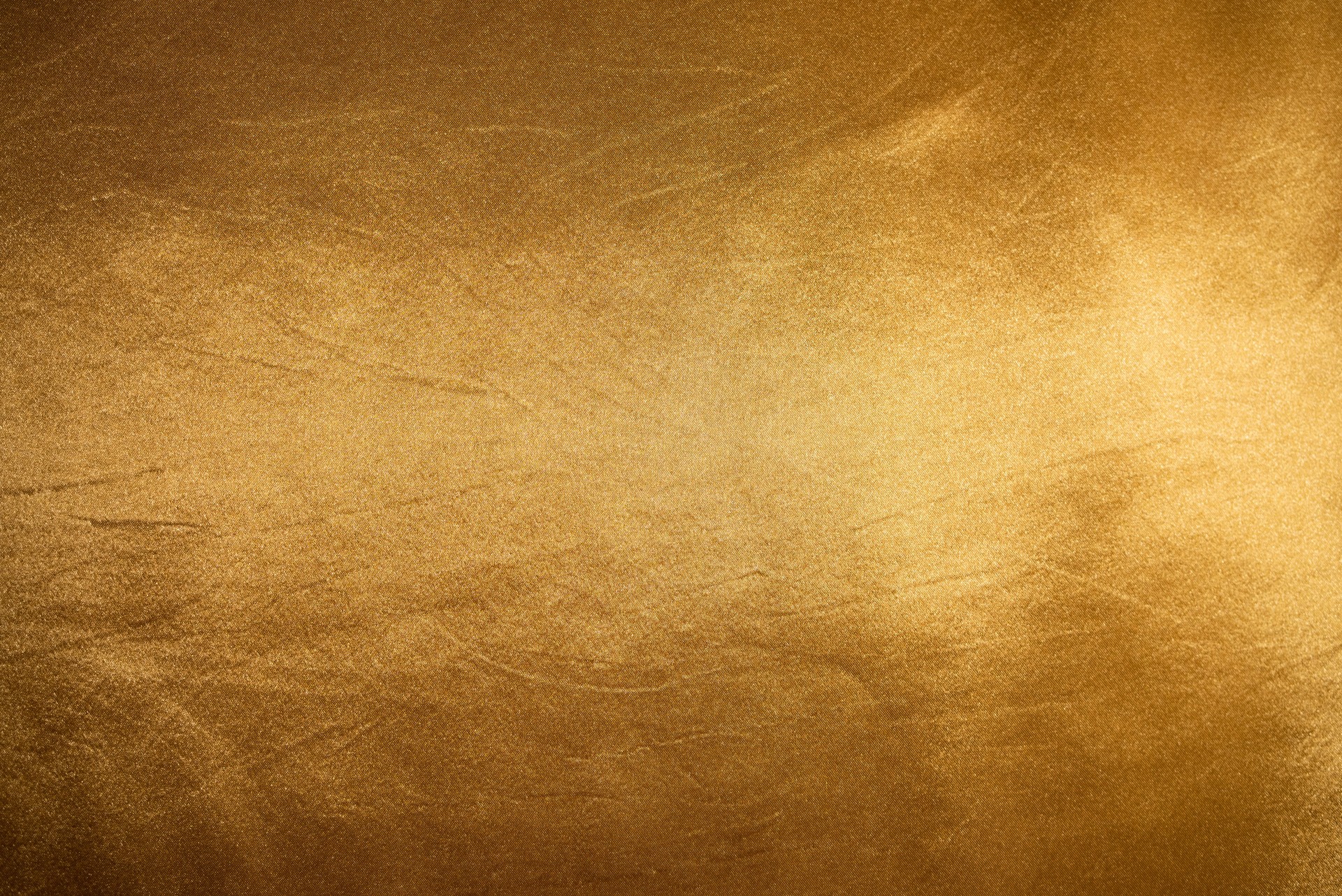 Golden shiny textile background